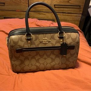Tan Coach Satchel in Good condition